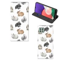 Smartphone hoesje voor Samsung Galaxy A22 5G Konijntjes