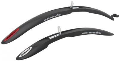 Polisport Spatbordset 26" colorado - zwart