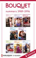 Bouquet e-bundel nummers 3989 - 3996 - Lucy Monroe, Andie Brock, Michelle Smart, Michelle Conder, Angela Bissell, Jennie Lucas, Cathy Williams, Annie West - ebook - thumbnail