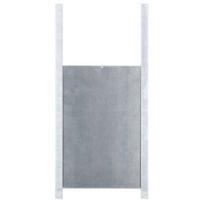 Schuifdeur kippenhok - KERBL - Aluminium - 22 x 33 cm - Maat S