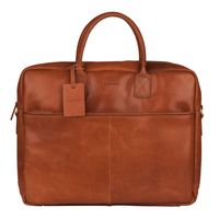 Burkely Vintage Max Worker 17" laptopbag-Cognac