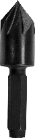 Connex verzinkfrees hout 1/4 13mm 7s rood - cox969213