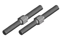 Turnbuckle - M5 - 50mm - Steel - 2 pcs (C-00180-130)