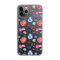 Bloemetjes: iPhone 11 Pro Max Transparant Hoesje