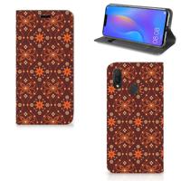 Huawei P Smart Plus | Hoesje met Magneet | Batik Brown