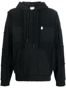 Marcelo Burlon County of Milan hoodie à design patchwork - Noir