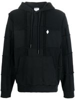 Marcelo Burlon County of Milan hoodie à design patchwork - Noir - thumbnail