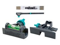 Wolfcraft Duimstok aftekenhulp en mini-waterpas