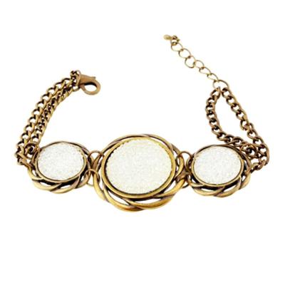 Cristian Lay 437080 Wit Staal Gouden (19 cm) Dames armband