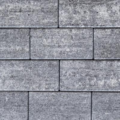 Minimaal 75! Sierbetonklinker drive 21x10,5x8 cm Daily grijs/zwart bestrating tegel Gardenlux - Gardenlux