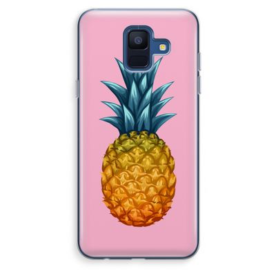 Grote ananas: Samsung Galaxy A6 (2018) Transparant Hoesje