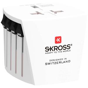 Skross MUV Micro netstekker adapter Universeel Wit