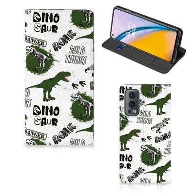 Smartphone hoesje voor OnePlus Nord 2 5G Dinosaurus