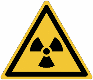 Radioactieve stoffen - 150 mm breed