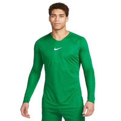 Nike Dri-FIT Park Ondershirt Lange Mouwen Groen Wit