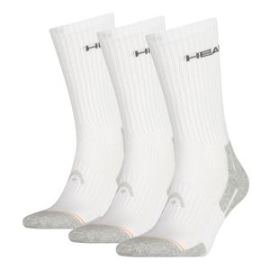 HEAD Performance Crew 3-pack Unisex White-39-42