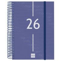 Agenda Finocam Blauw A5 15,5 x 21,2 cm