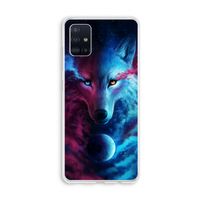 Where Light And Dark Meet: Galaxy A51 4G Transparant Hoesje