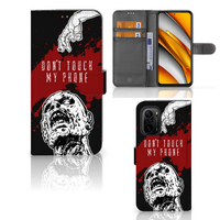 Poco F3 | Xiaomi Mi 11i Portemonnee Hoesje Zombie Blood - thumbnail