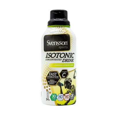 Isotone sportdrank citroen, concentraat voor 14 bidons