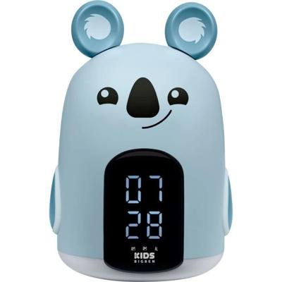 Nachtlampje-wekker - BIGBEN - Koala-vorm - LED-display, 3 melodieën, instelbare intensiteit, voeding. 230V