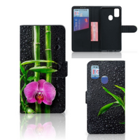 Samsung Galaxy M21 | M30s Hoesje Orchidee