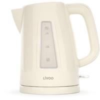 Waterkoker - LIVOO - DOD184C - 2200 W - 1,7 L - 360° draaibare voet - Gebroken wit
