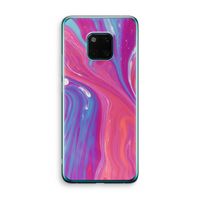 Paarse stroom: Huawei Mate 20 Pro Transparant Hoesje
