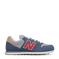 New Balance 500 sneakers blauw/grijs/rood - thumbnail