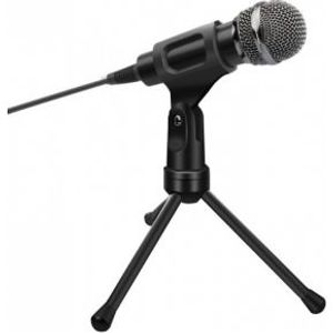 Equip 245341 microfoon Zwart Tafelmicrofoon