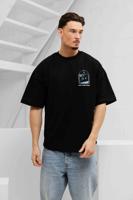 Off The Pitch Passage T-Shirt Heren Zwart - Maat XS - Kleur: Zwart | Soccerfanshop