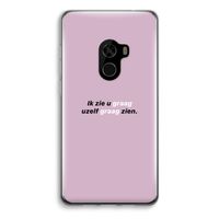 uzelf graag zien: Xiaomi Mi Mix 2 Transparant Hoesje
