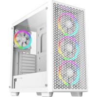 PC-behuizing - XIGMATEK - Gaming G Pro Arctic (wit) - Middelgrote toren - E-ATX-formaat - 4x120 mm LED A-RGB PC-behuizing - XIGMATEK - Gaming G Pro Arctic (wit) - Middelgrote toren - E-ATX-formaat - 4x120 mm LED A-RGB