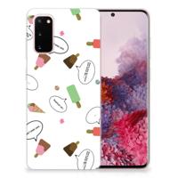 Samsung Galaxy S20 | Siliconen Case | IJsjes