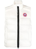 Canada Goose gilet matelassé Cypress à logo appliqué - Blanc