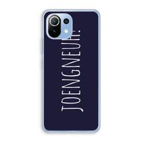 Joengneuh!: Xiaomi Mi 11 Lite Transparant Hoesje
