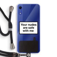 Safe with me: Honor Play 8A Transparant Hoesje met koord