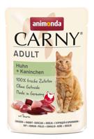 ANIMONDA Carny Adult Chicken and rabbit - nat kattenvoer - 85g