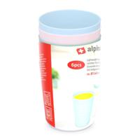 Alpina beker kleur, 6st. Alpina beker kleur, 6st.
