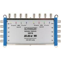 Schwaiger SEW98 531 Satelliet multiswitch Ingangen (satelliet): 9 (8 satelliet / 1 terrestrisch) Aantal gebruikers: 8 Standby-functie - thumbnail