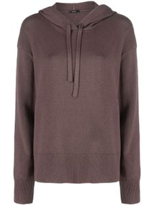 JOSEPH hoodie à lien de resserrage - Marron