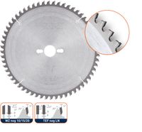 Rotec HM afkort- en verstekzaagblad, ø250x3,2x30mm Z=80 WZ neg 15 - 5543020