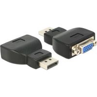 Delock 65567 Adapter DisplayPort 1.2 male > VGA female zwart - thumbnail