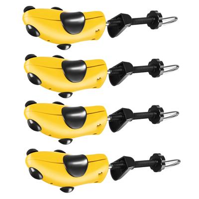 Malatec Schoenspanner - 4x - kunststof/metaal - maat 39/43 - schoenoprekker/schoenstretcher