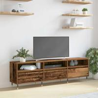 TV-kast Oud hout 150 x 30 x 44.5 cm Bewerkt hout