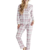 Damella Checked Cotton Pyjamas * Actie *