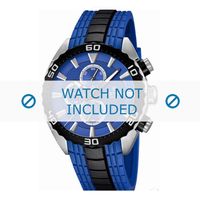 Festina horlogeband F16664/6 Rubber Blauw 23mm