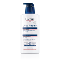Eucerin UreaRepair 5% Urea Hydraterende Lotion Rustgevend Parfum Droge en Ruwe Huid met pomp 400ml