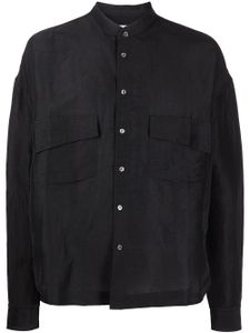 RHUDE chemise Malta à manches longues - BLACK 0015