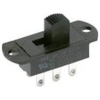 C & K Switches S202091MS02G Slide Switch S Series Schuifschakelaar 125 V/AC, 125 V/DC 6 A 2x aan/aan 1 stuk(s) Bulk